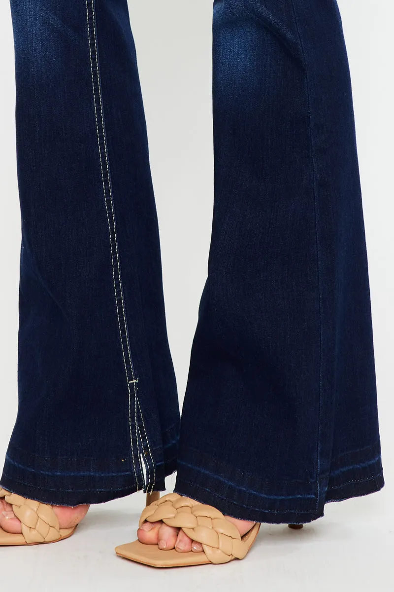 Heidi Mid Rise Flare Jeans