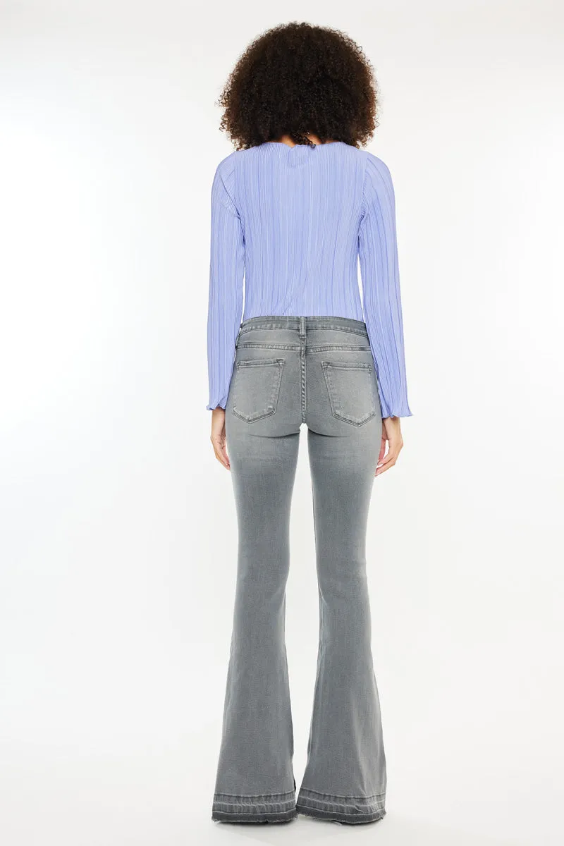 Heidi Mid Rise Flare Jeans