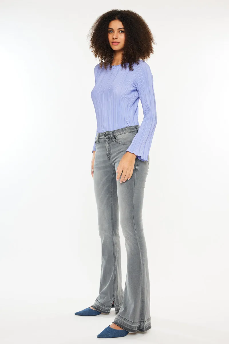 Heidi Mid Rise Flare Jeans
