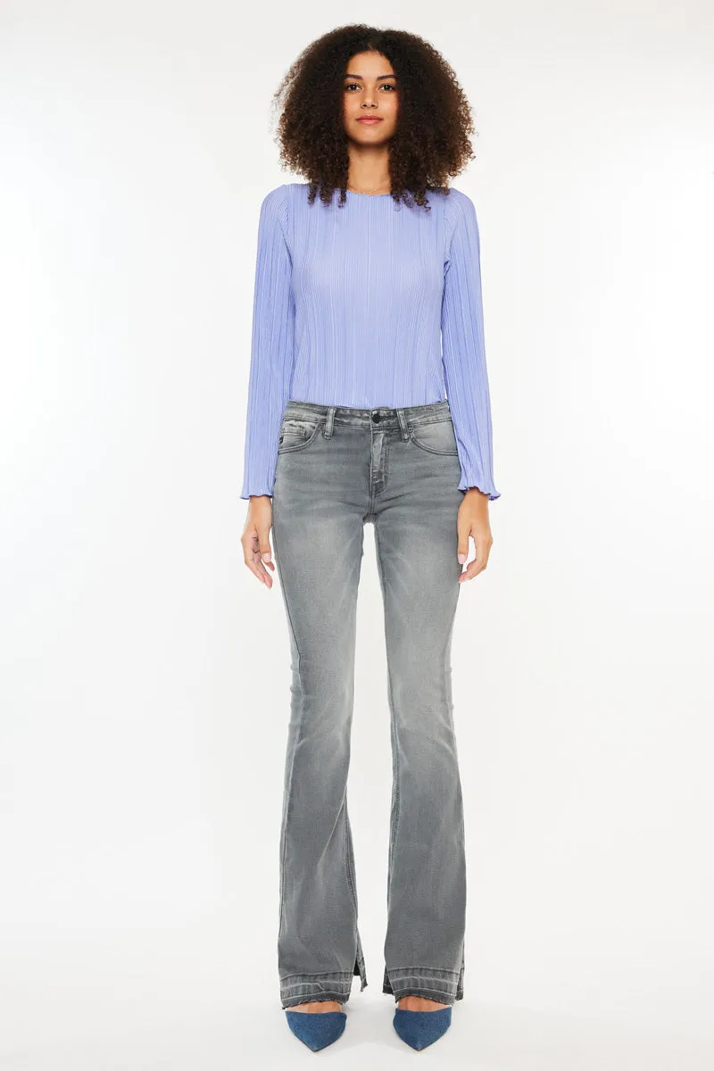 Heidi Mid Rise Flare Jeans
