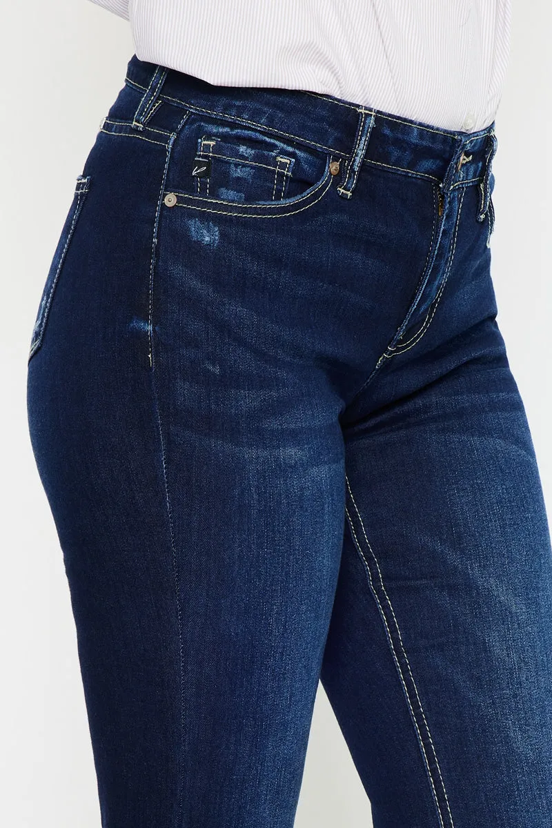 Heidi Mid Rise Flare Jeans