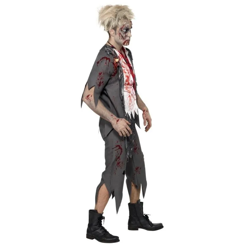 High School Horror Zombie Schoolboy Costume
