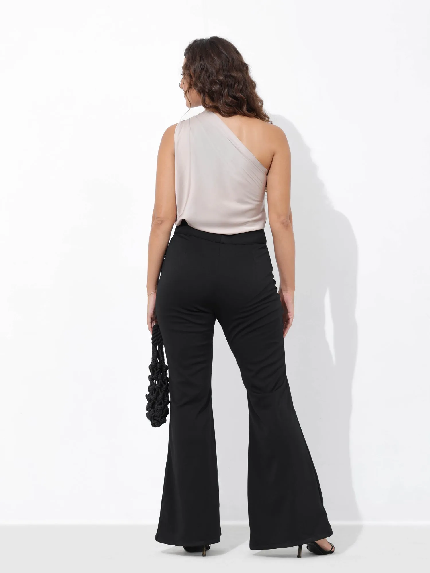 High Waist Boot Leg Pant