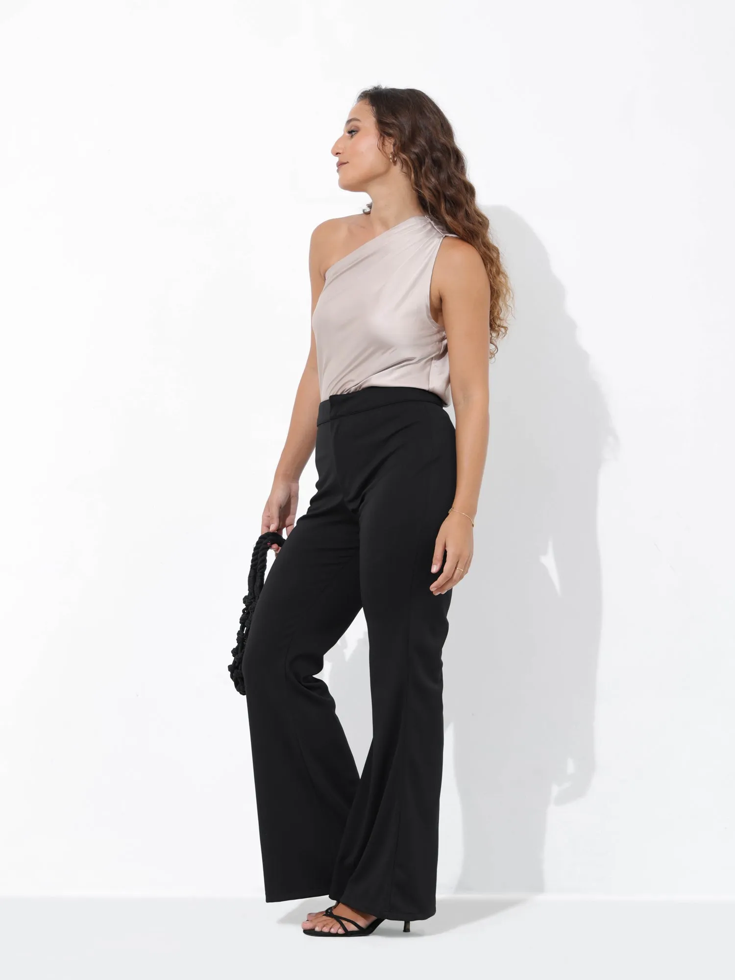 High Waist Boot Leg Pant