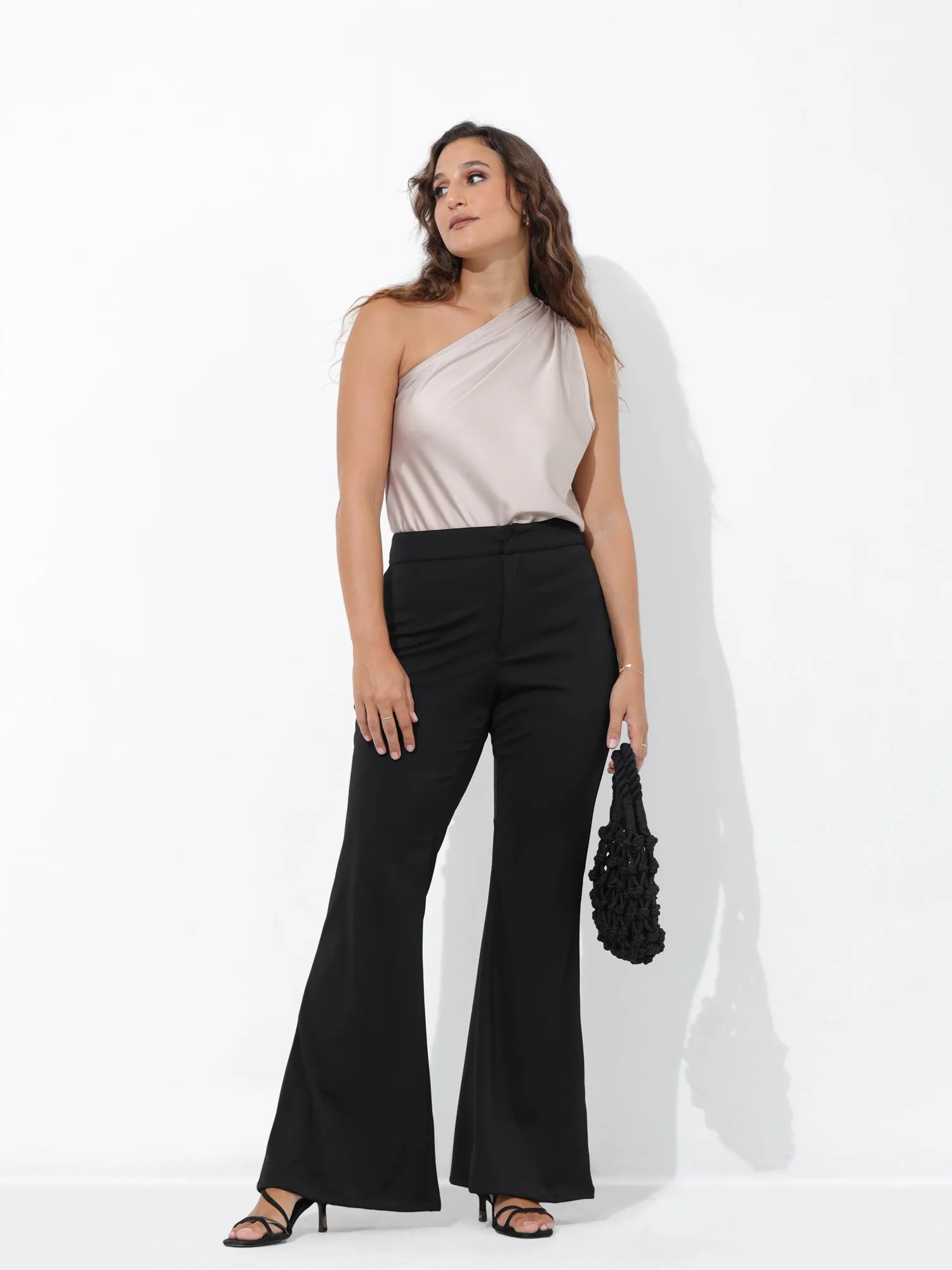 High Waist Boot Leg Pant