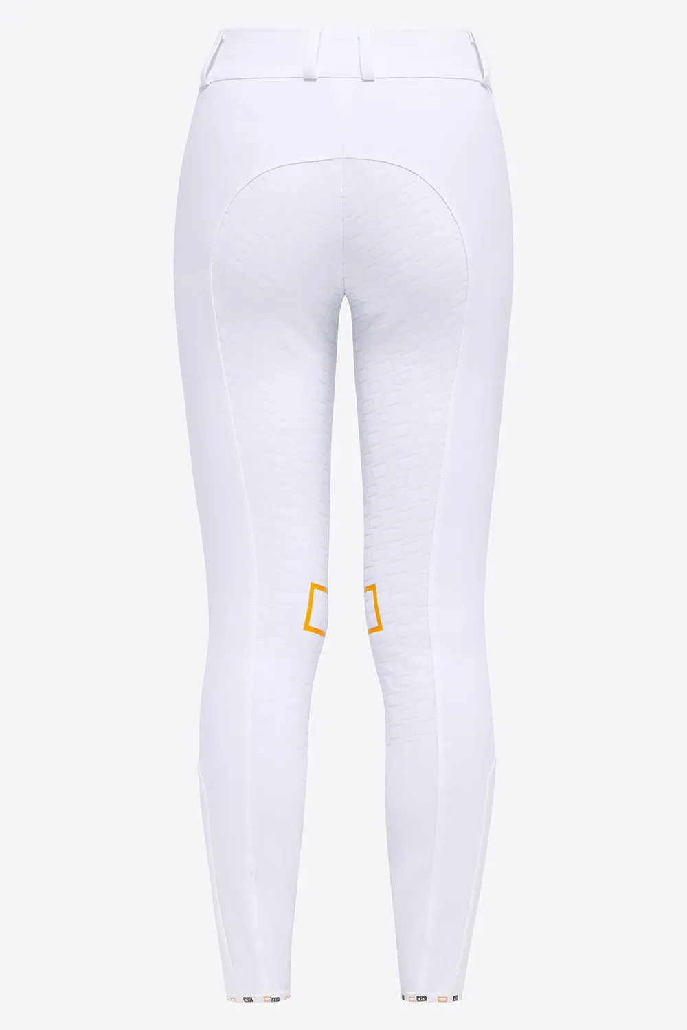 High Waist Full Grip Riding Breeches - White
