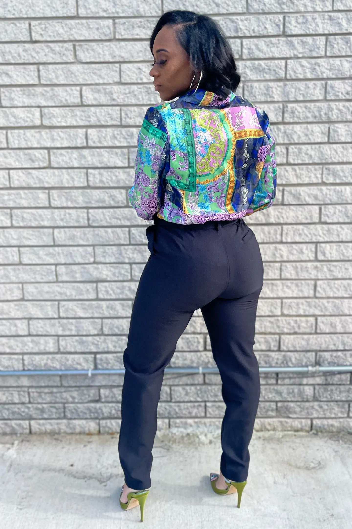 HIGH WAIST TROUSERS