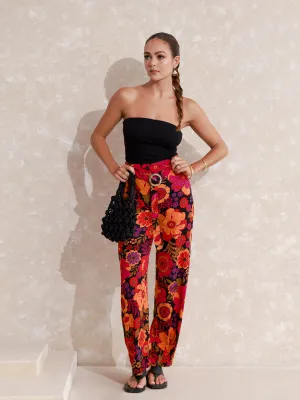 High Waist Wide Leg Pant