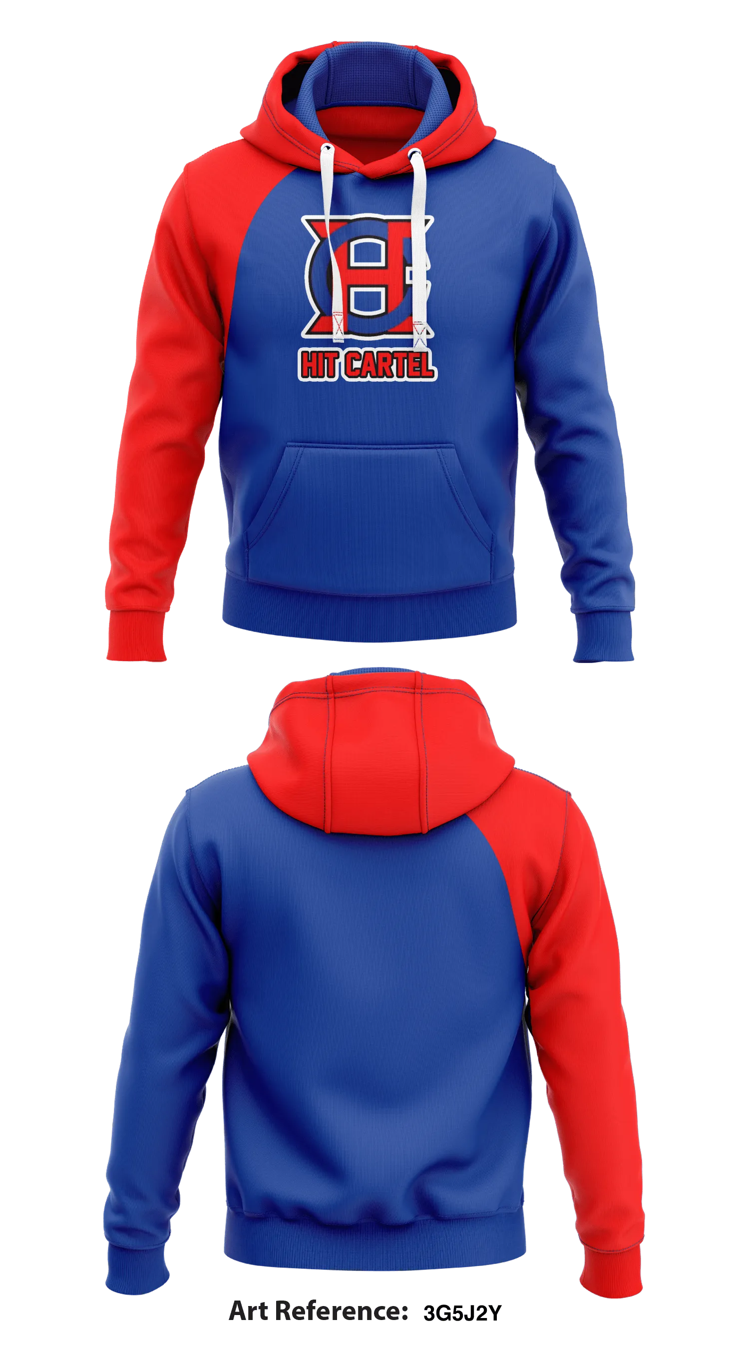 Hit Cartel Store 1  Core Men's Hooded Performance Sweatshirt - 3G5j2Y