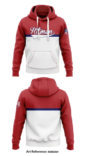 Hitmen Store 3  Core Men's Hooded Performance Sweatshirt - ndbgsH