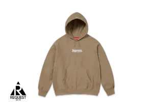 Hooded Box Logo Sweatshirt “Dark Sand" FW23