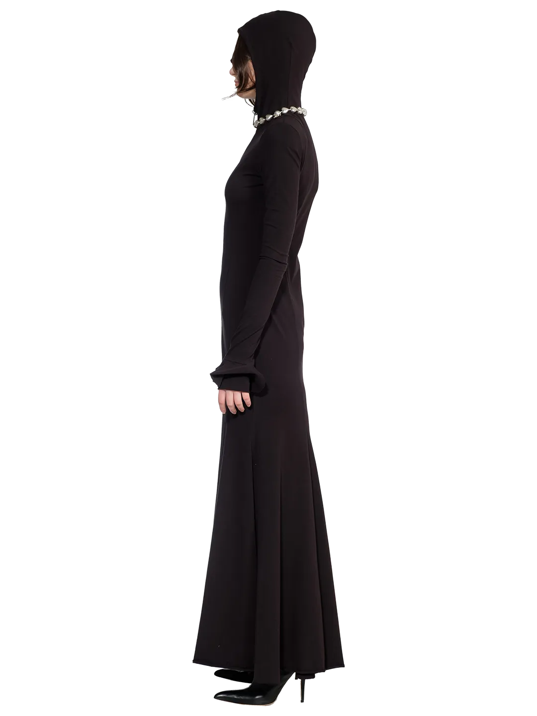 Hooded Maxi Dress