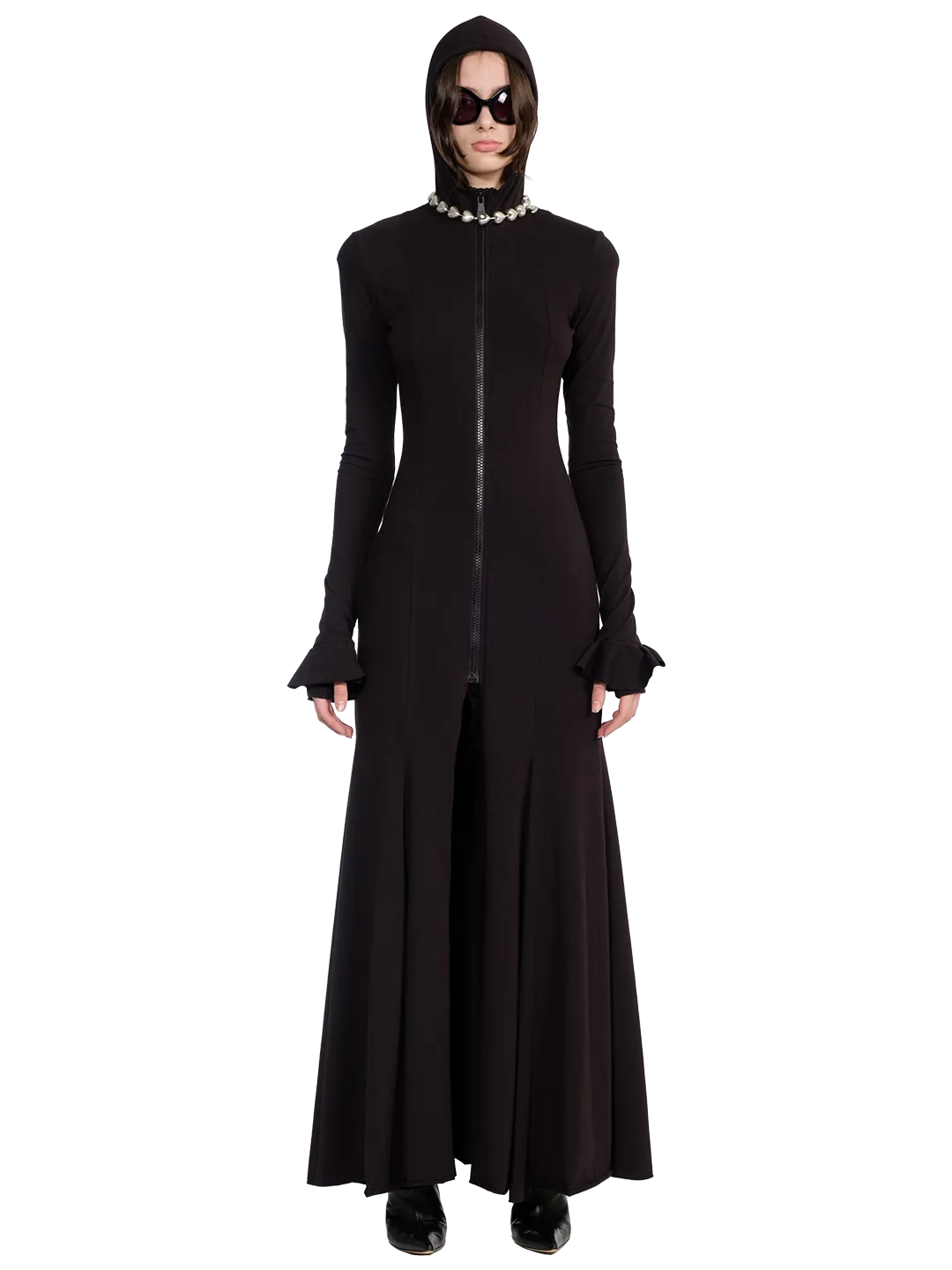 Hooded Maxi Dress