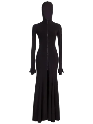 Hooded Maxi Dress