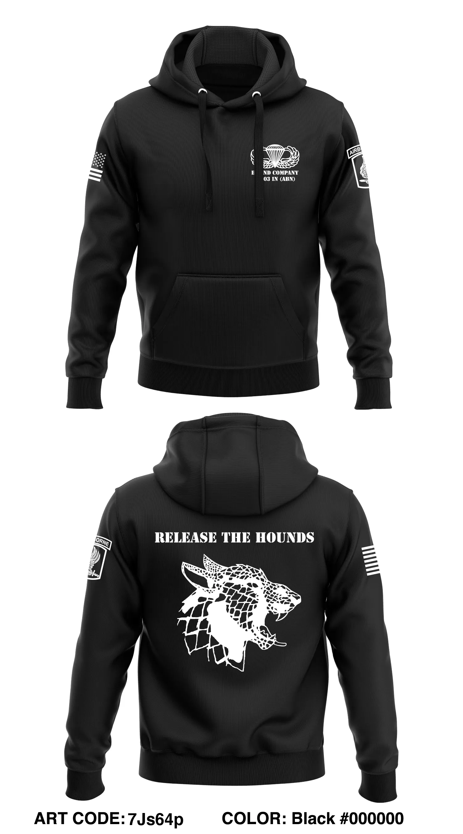 Hound Company 2-53  Core Men's Hooded Performance Sweatshirt - 7Js64p