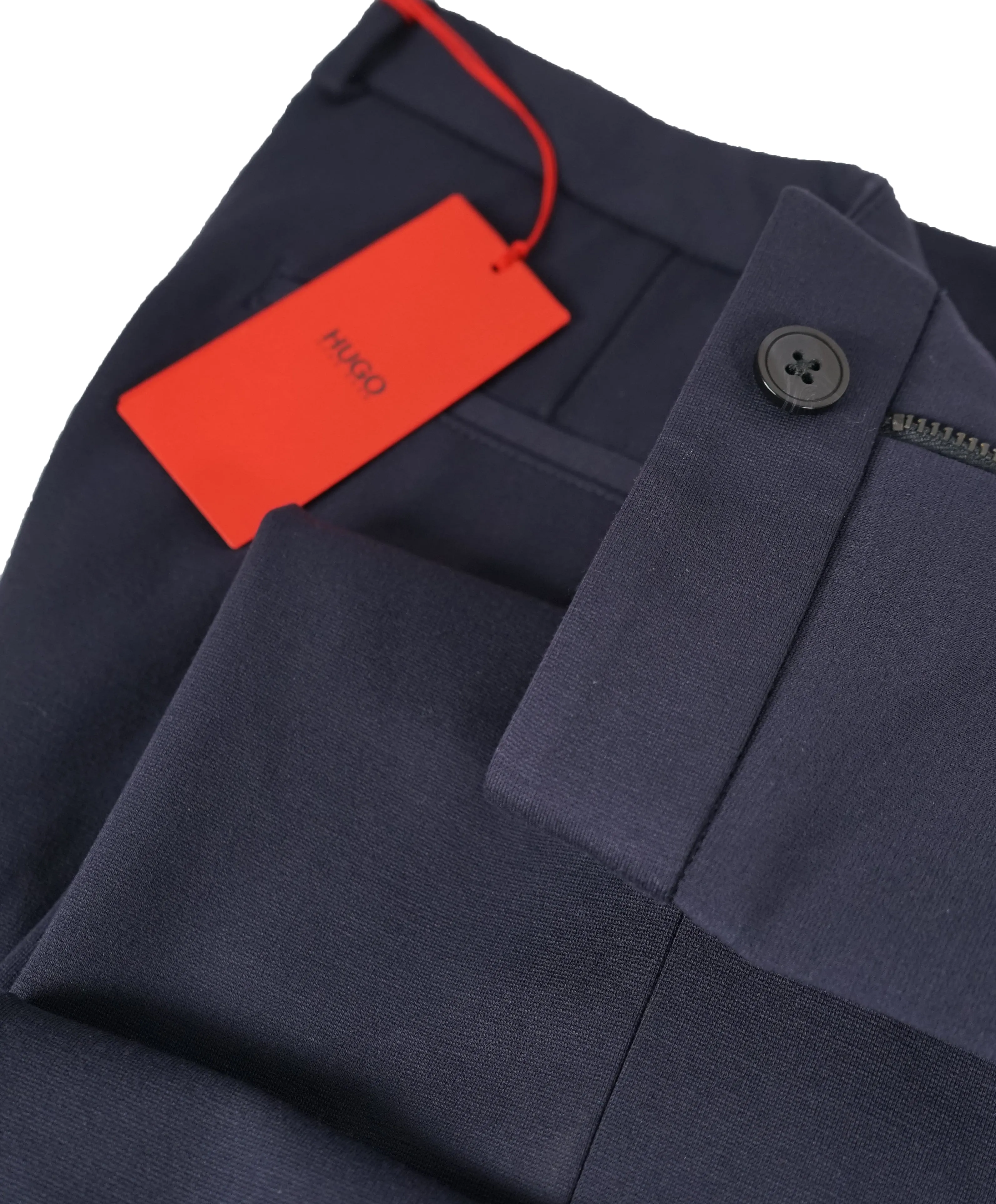 HUGO BOSS - Hugo “Heldor1” Blue Dress Flat Front Sweatpants Rare - 36W