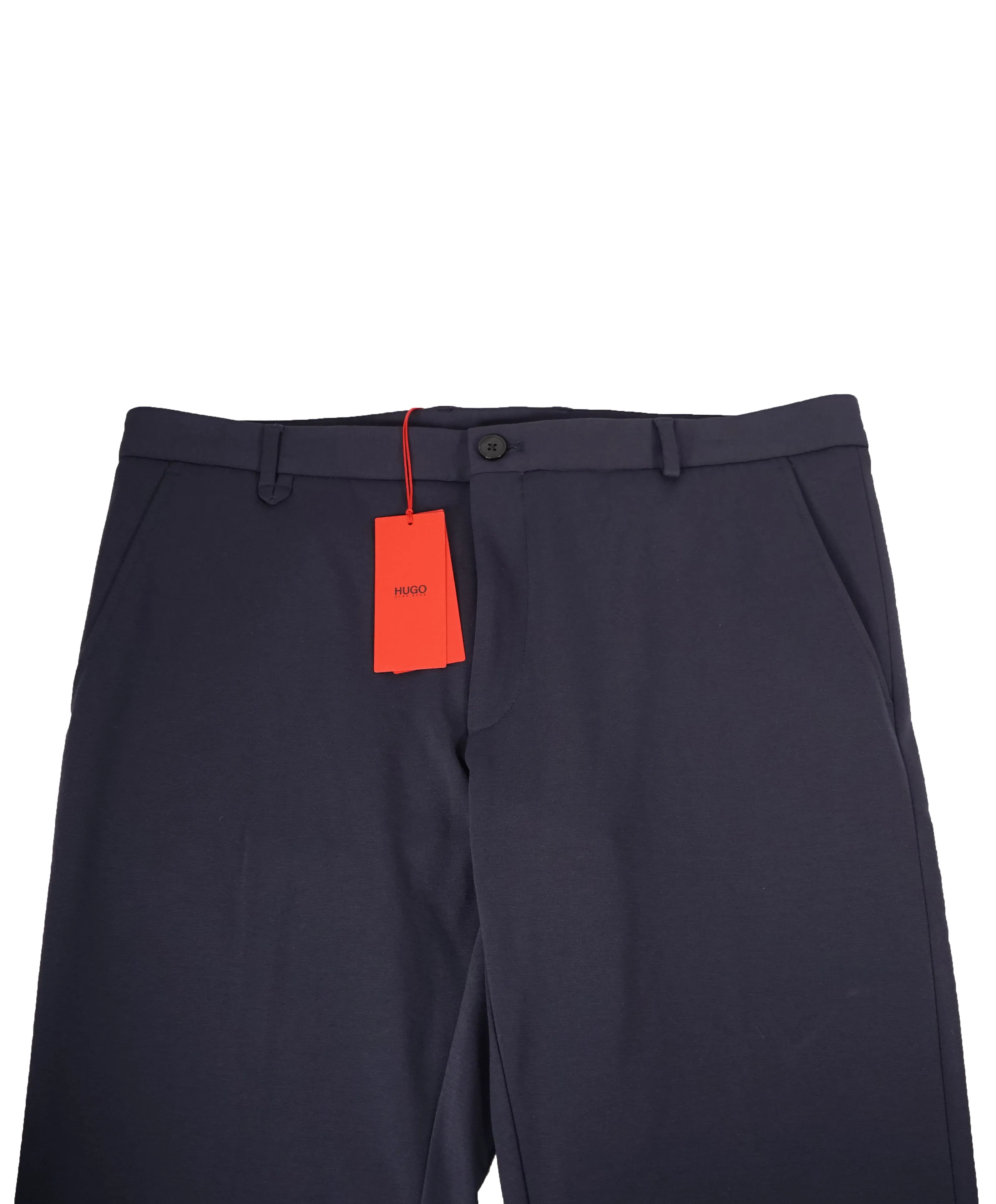 HUGO BOSS - Hugo “Heldor1” Blue Dress Flat Front Sweatpants Rare - 36W