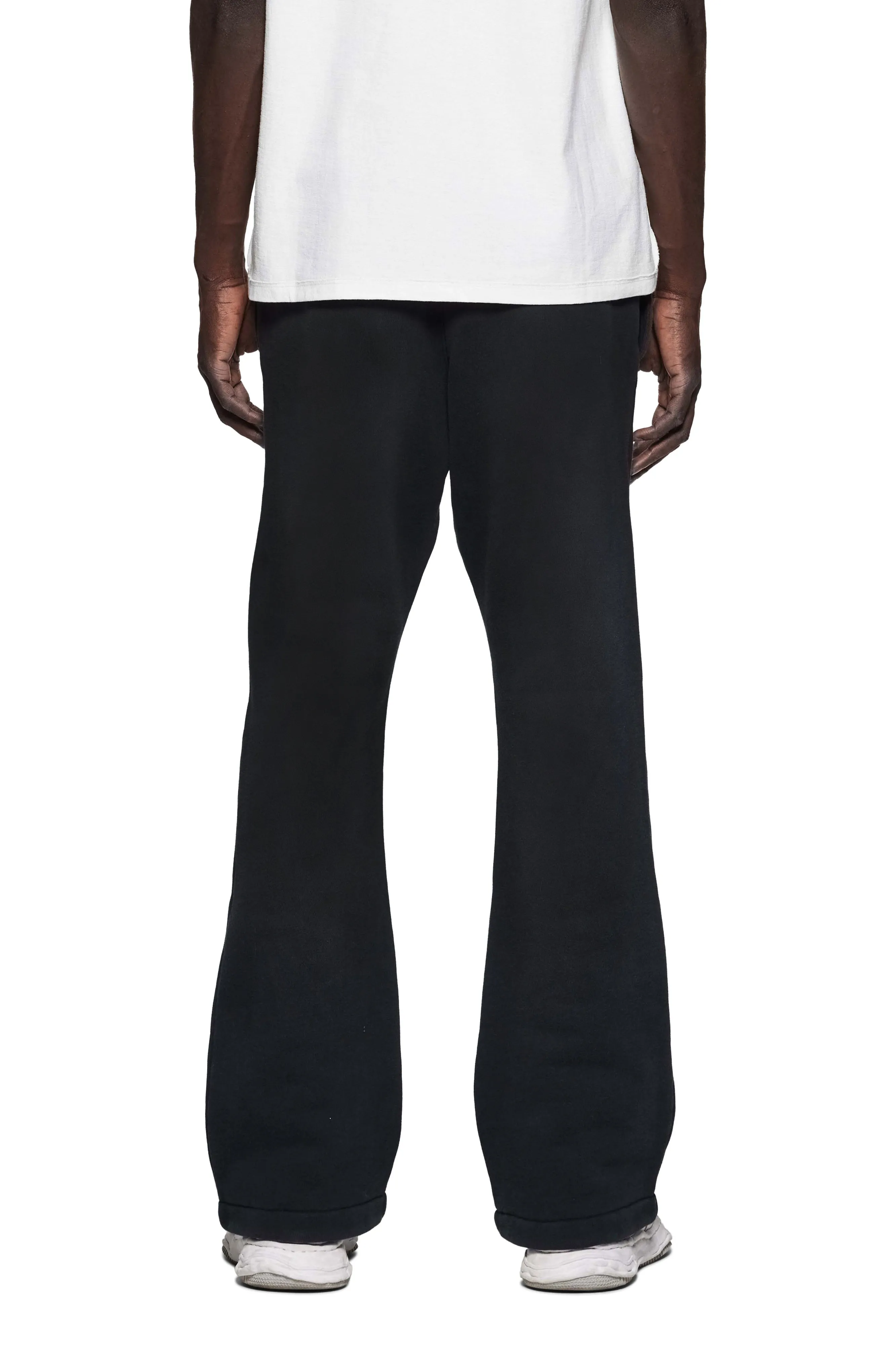 Hwt Fleece Flared Pant - Black