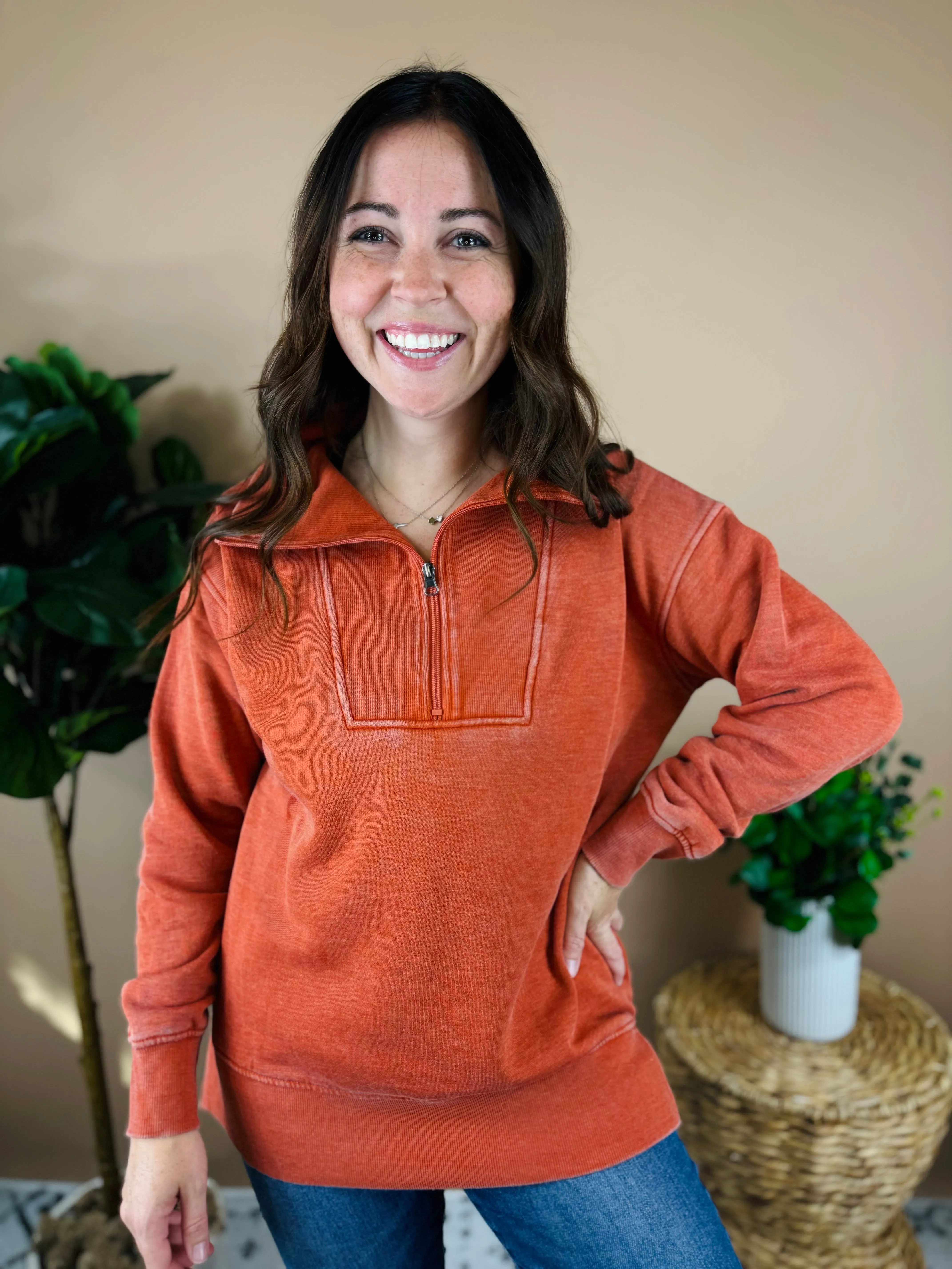 Isabella Half Zip Hoodie