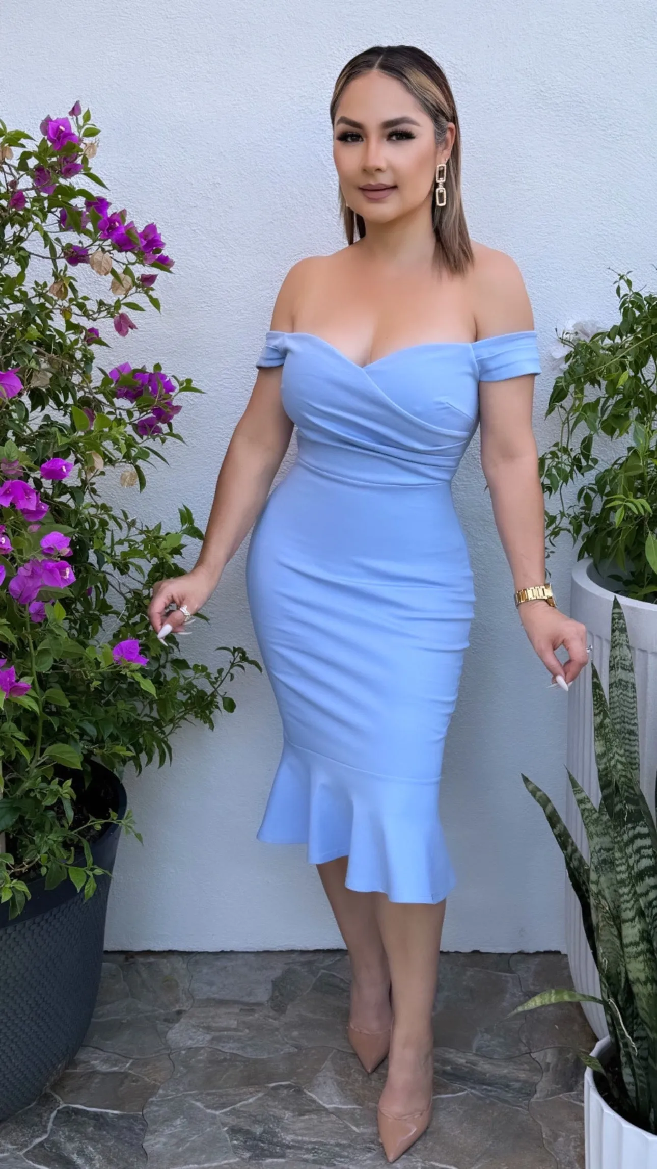 ITALIA BLUE DRESS