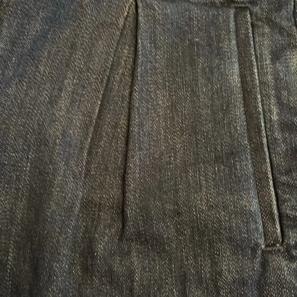 J. Crew Women’s Tapered jean with pleats 1984 rigid denim deep blue Sz 27P NWT