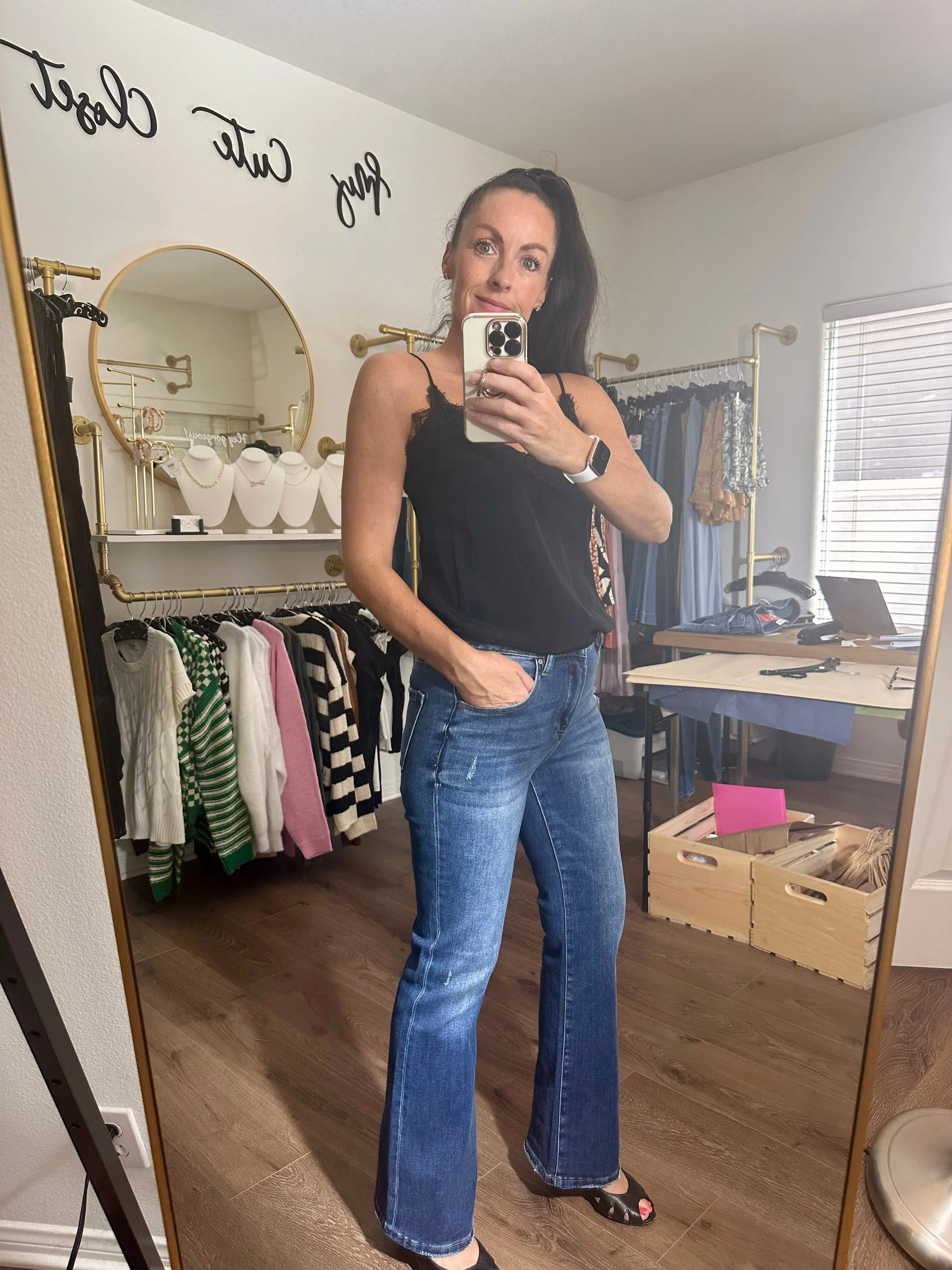 J23 MANOA FLARED JEAN