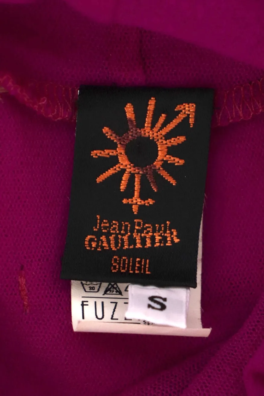 Jean Paul Gaultier Soleil Mesh Midi Dress