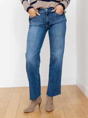Just Black Medium Denim Slim Palazzo