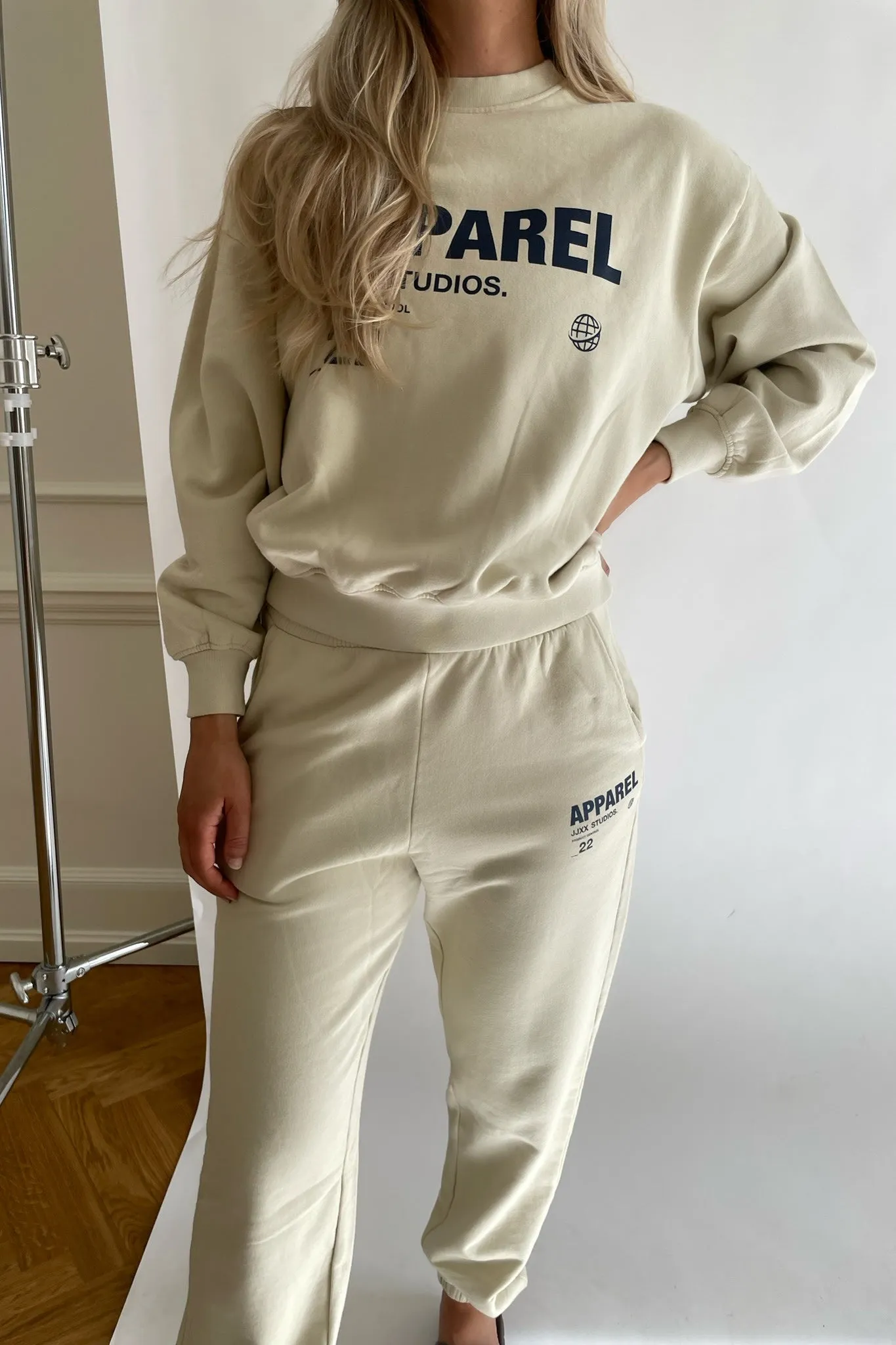 JXBianca Sweatpants - Råhvid