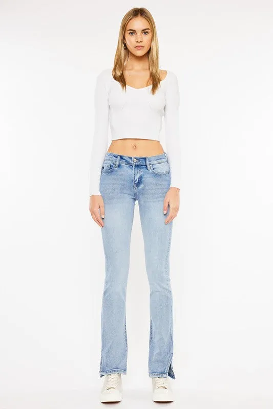 Kan Can Mid Rise Y2K Bootcut Jeans