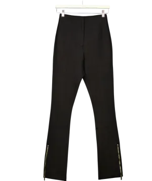 Karen Millen Black Ponte High Waist Flared Trouser UK 6