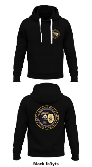 Kenova Police  Store 1  Core Men's Hooded Performance Sweatshirt - fa3yts