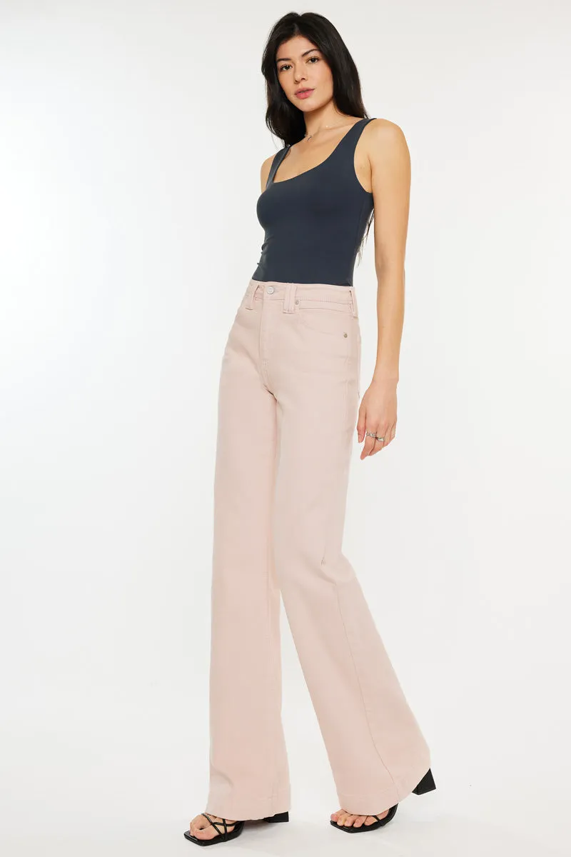 Kiera High Rise Wide Flare Jeans