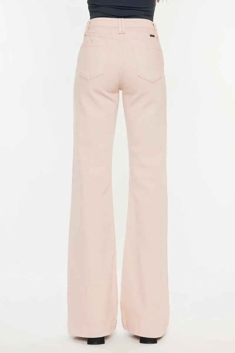 Kiera High Rise Wide Flare Jeans