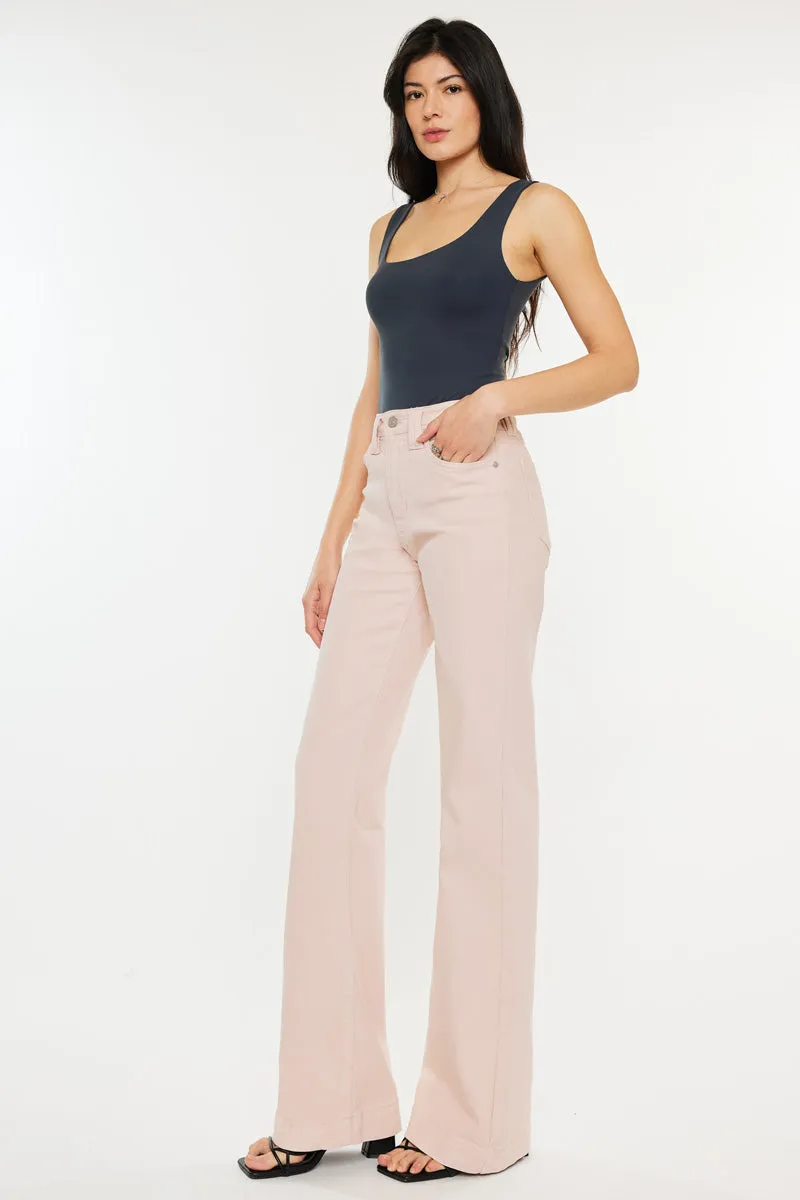 Kiera High Rise Wide Flare Jeans