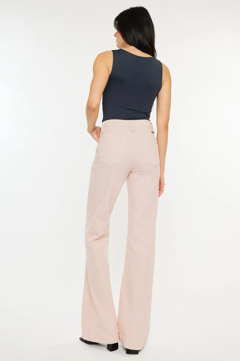 Kiera High Rise Wide Flare Jeans