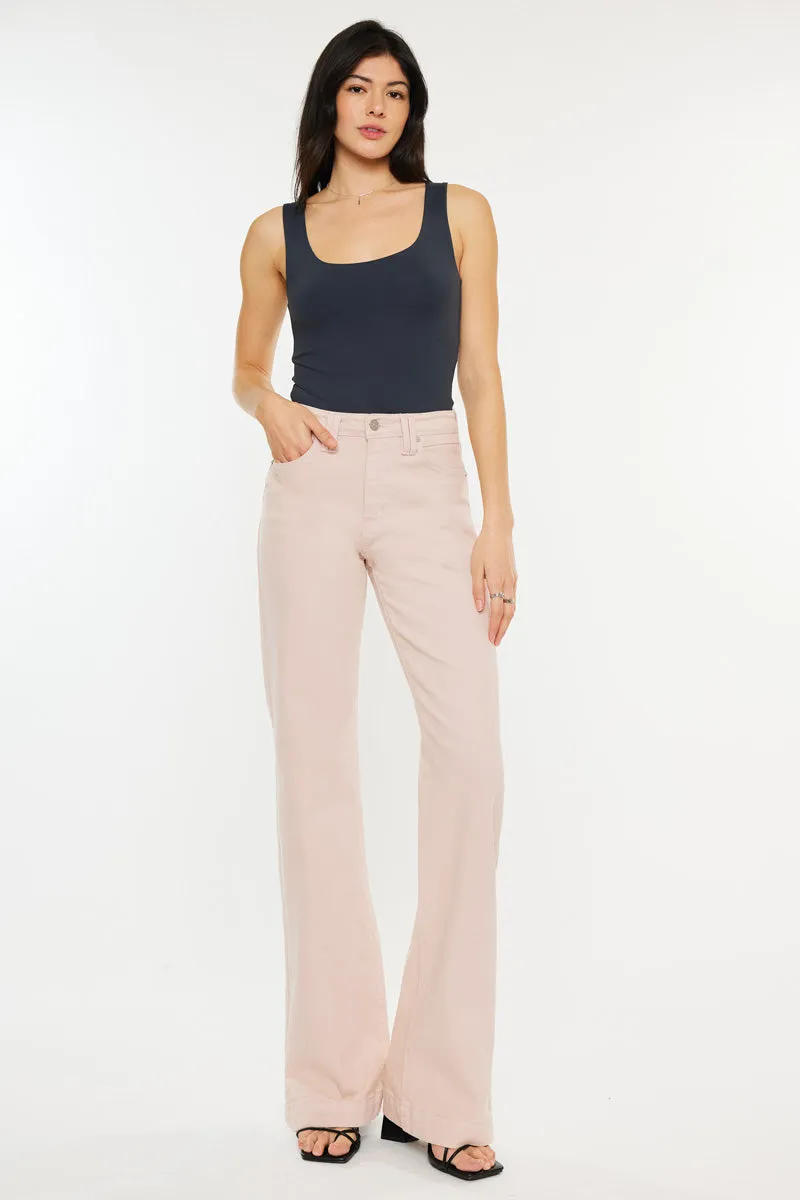 Kiera High Rise Wide Flare Jeans