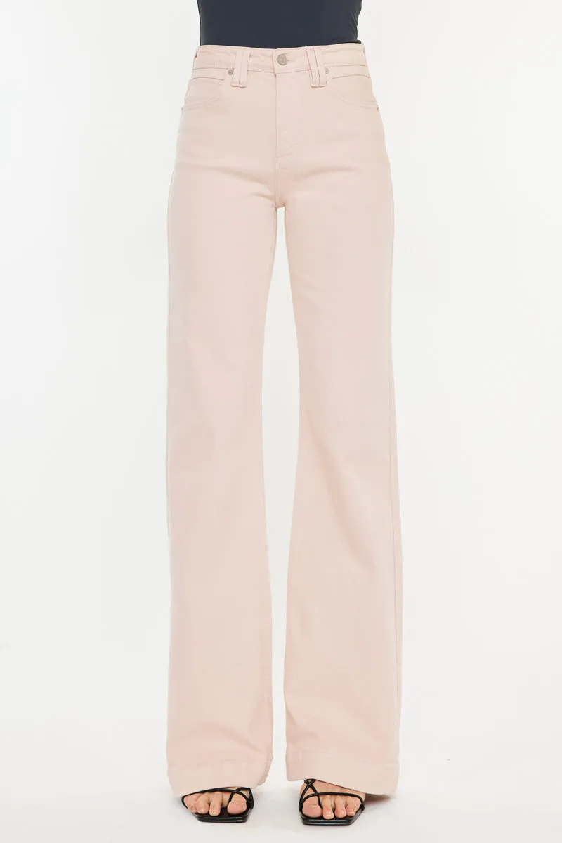Kiera High Rise Wide Flare Jeans