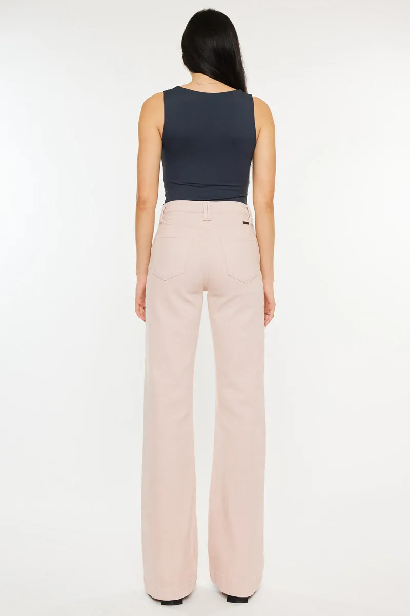 Kiera High Rise Wide Flare Jeans