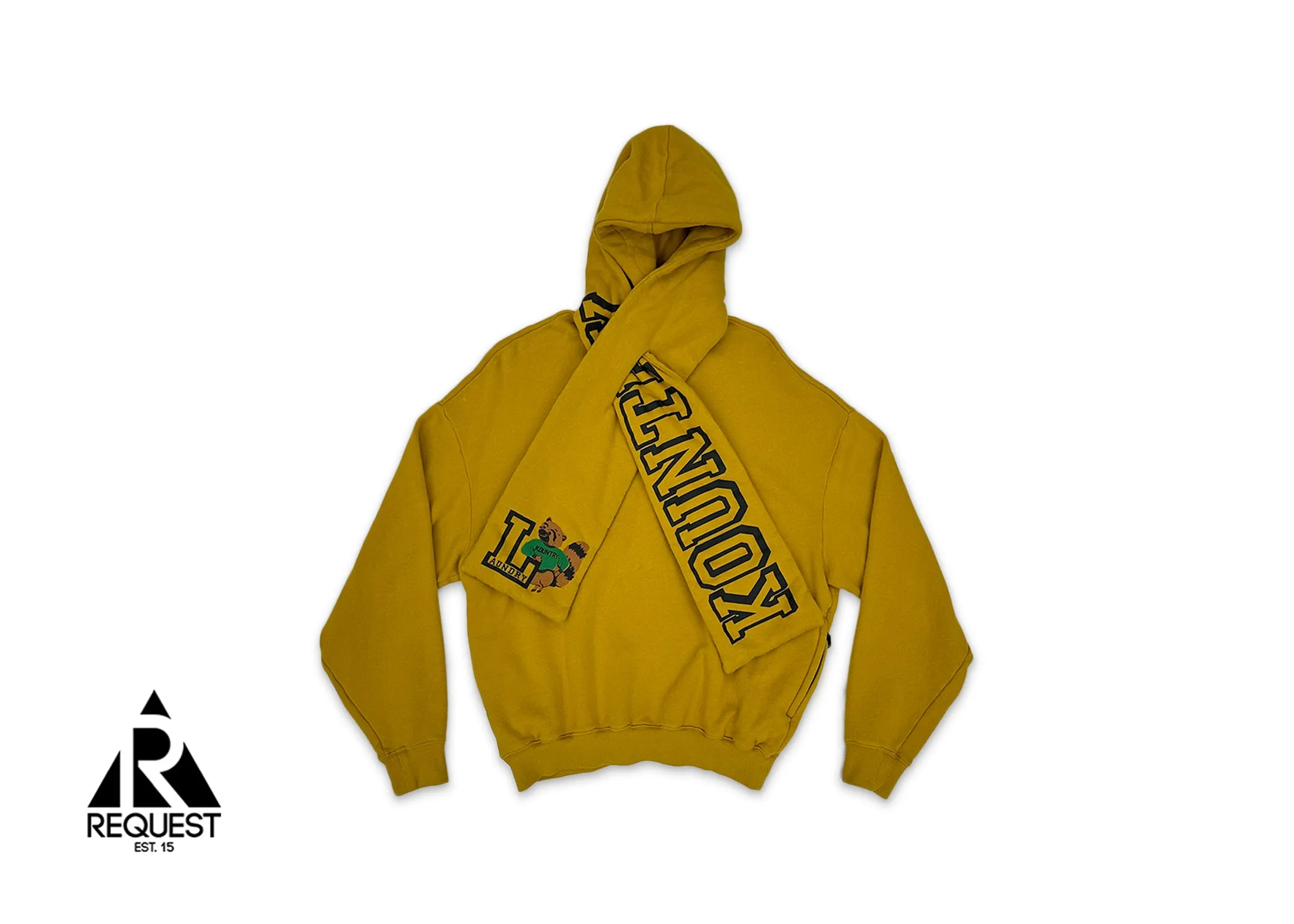 Kountry Kesa Hooded Sweatshirt "Yellow"