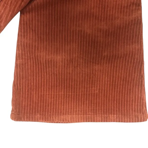 Lee X Free People High Rise Corduroy Cords Flare‎ Jeans Sweet Maple 29 NWT