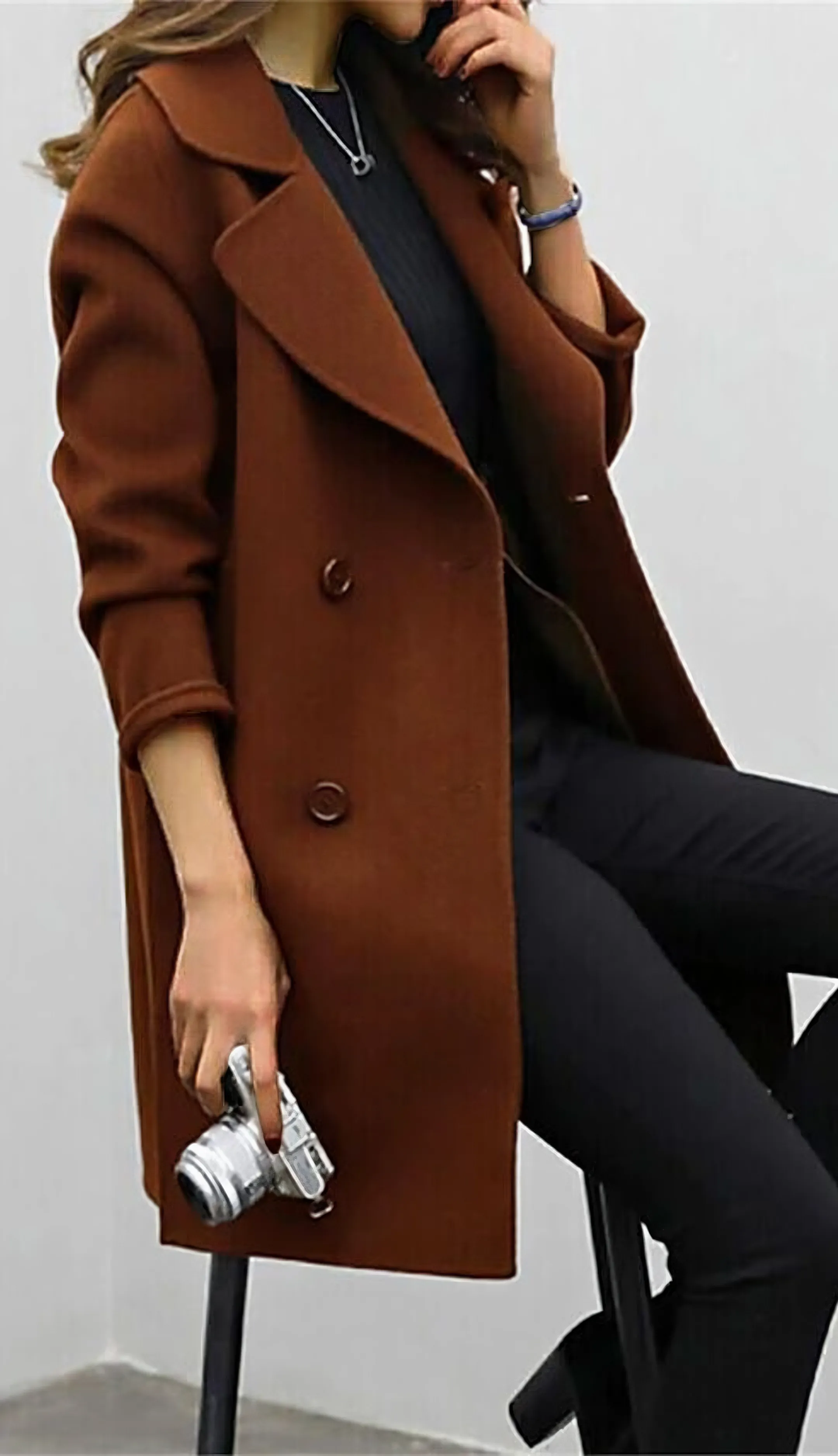 Lena – Long Trench Coat