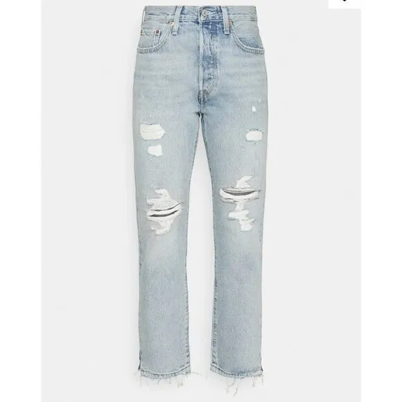 Levis button fly Premium 501 High-rise jeans 32 X 30 blue Premium 501 Original
