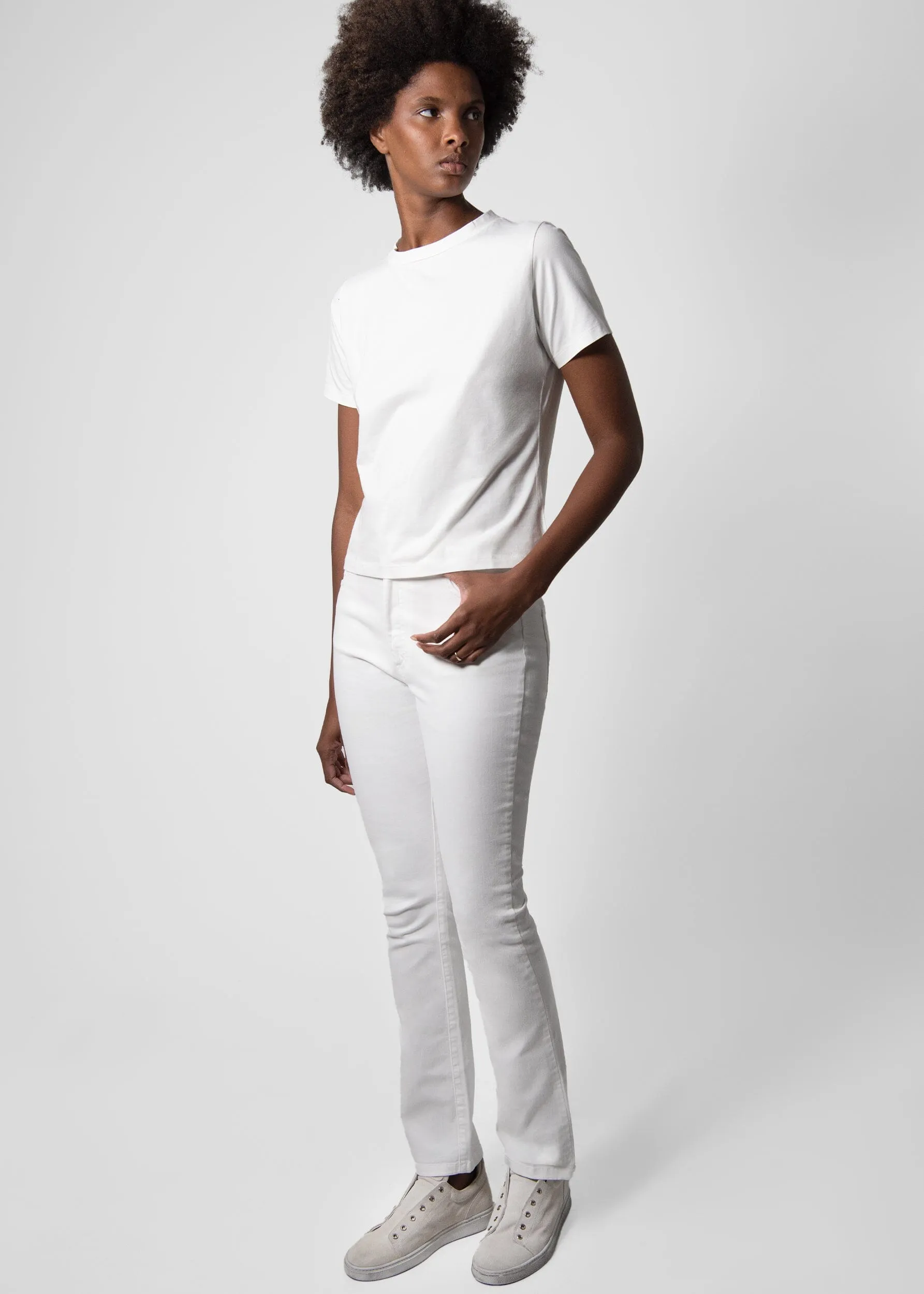LEXIA CROPPED DENIM