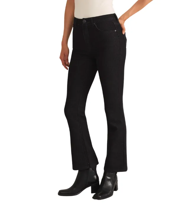 LIA DENIM ANKLE KICK FLARE