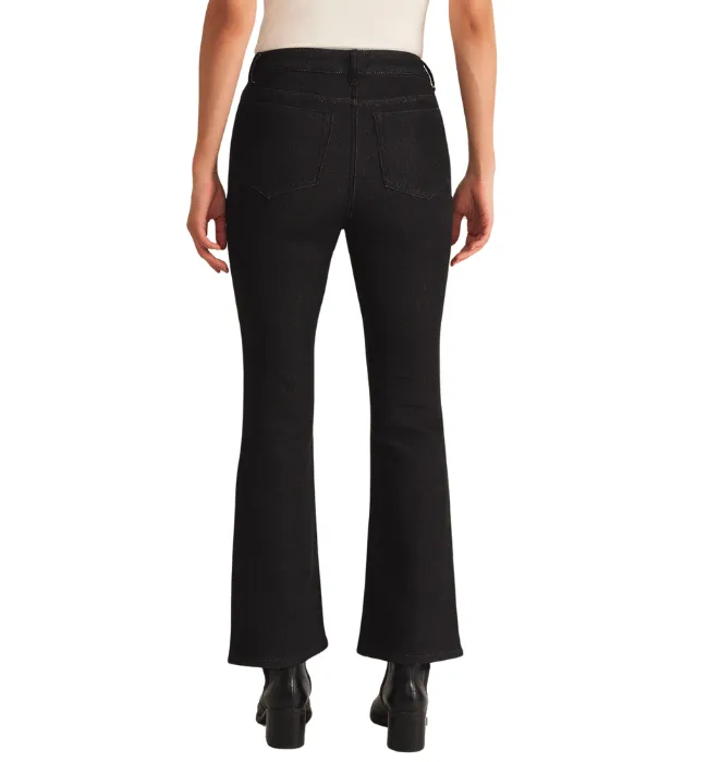 LIA DENIM ANKLE KICK FLARE