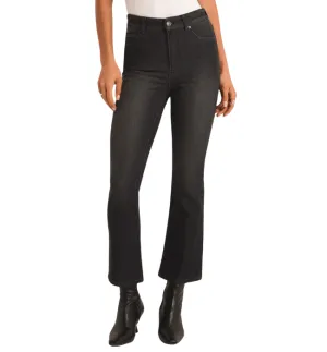 LIA DENIM ANKLE KICK FLARE