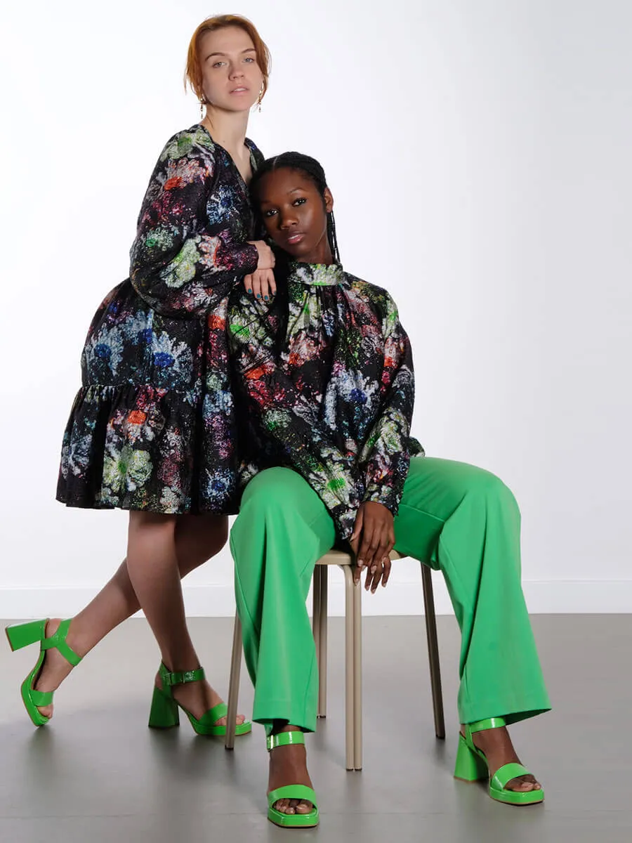 Lisa Trousers - Vibrant Green