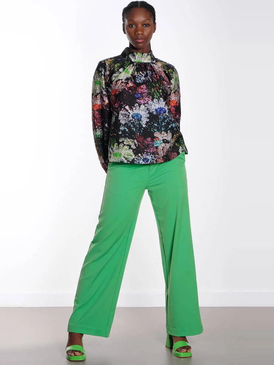 Lisa Trousers - Vibrant Green