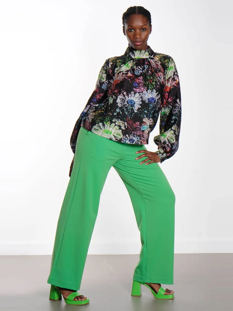 Lisa Trousers - Vibrant Green